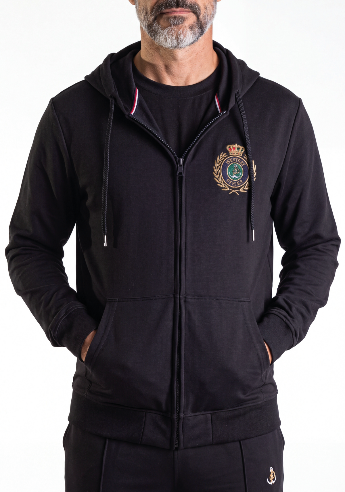 'Crest Full-Zip Hoodie'