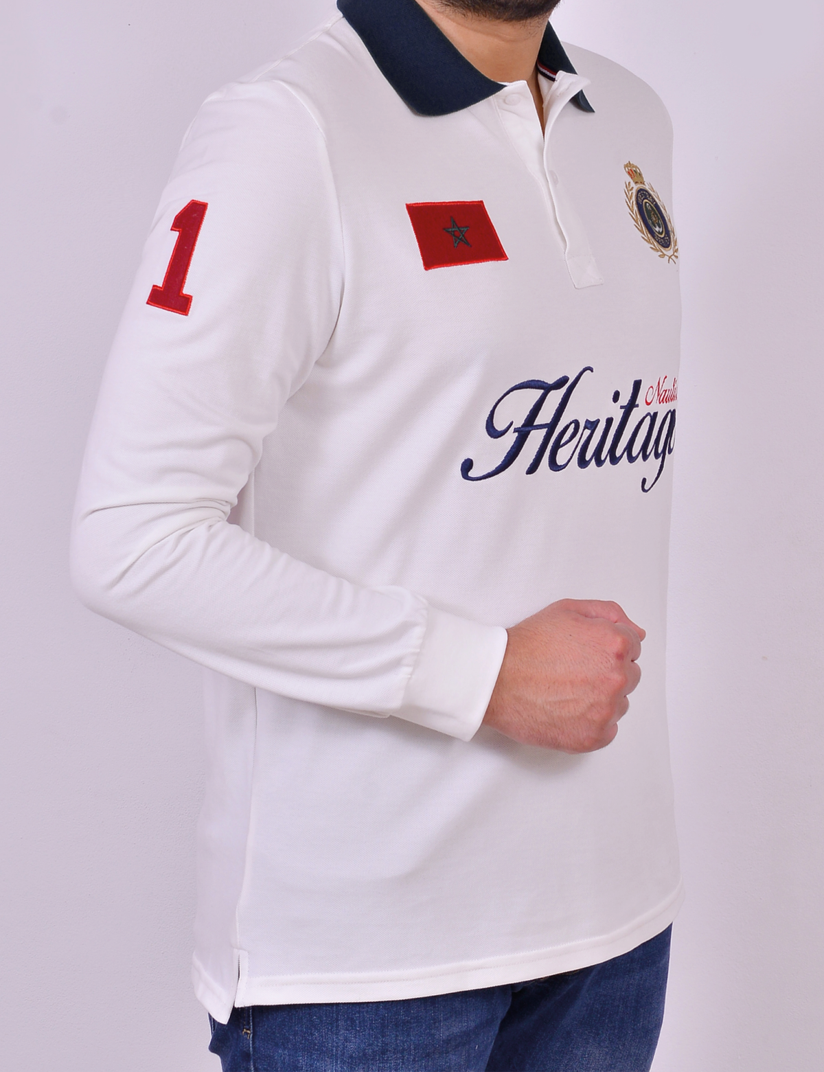 'Nautical Polo Shirt'