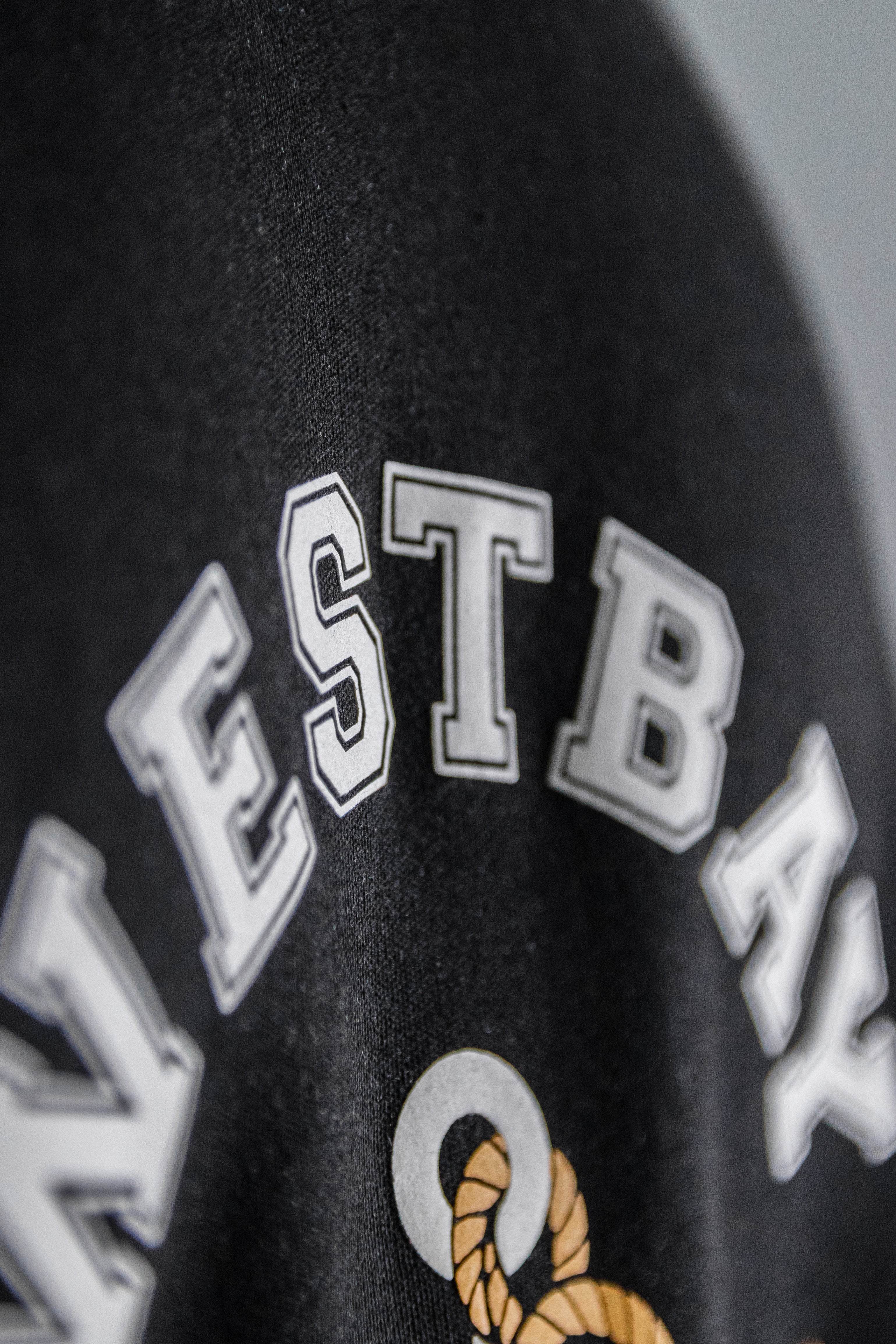 'Nautical Tee' - Noir