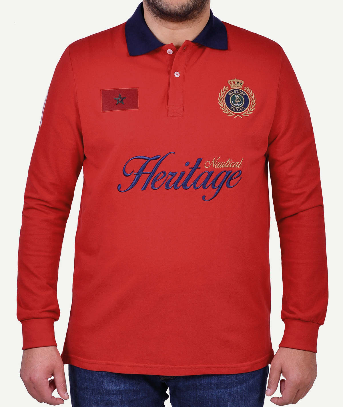 'Nautical Polo Shirt'