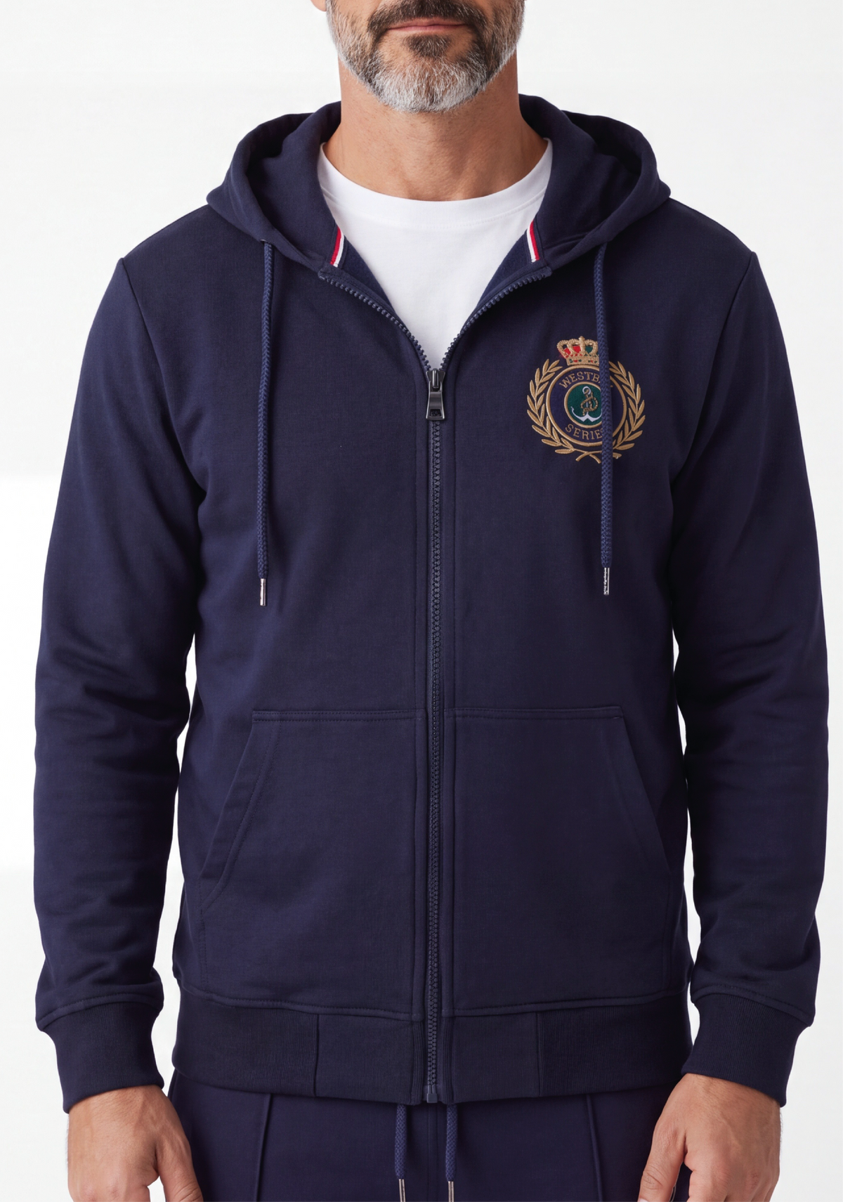'Crest Full-Zip Hoodie'