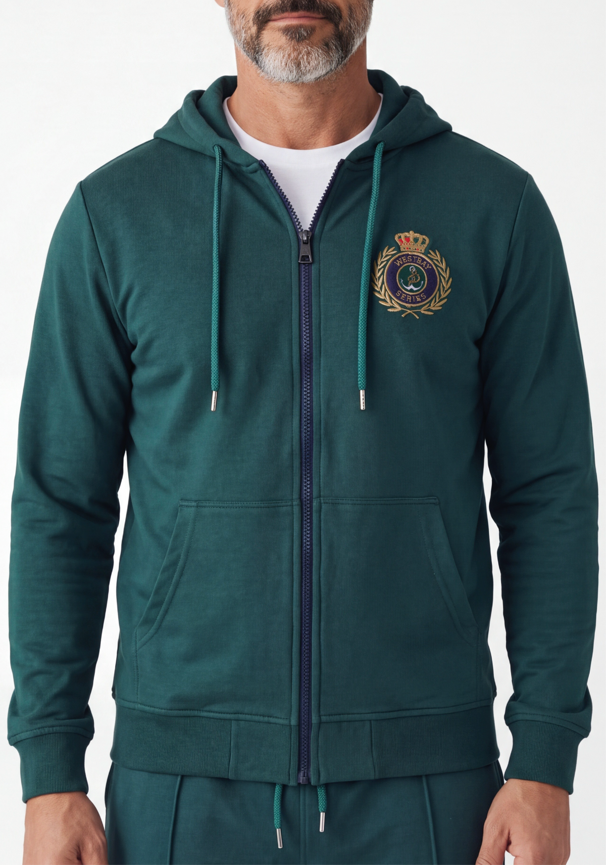 'Crest Full-Zip Hoodie'