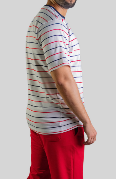 'Anchor T-Shirt' - Rayure Nautique