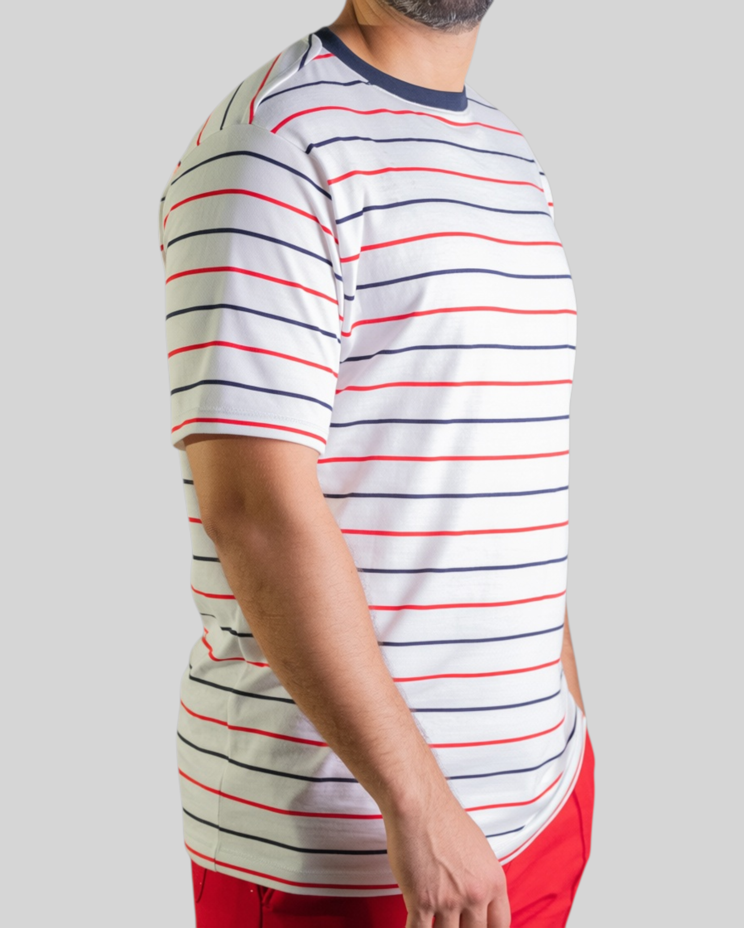 'Anchor T-Shirt' - Rayure Nautique