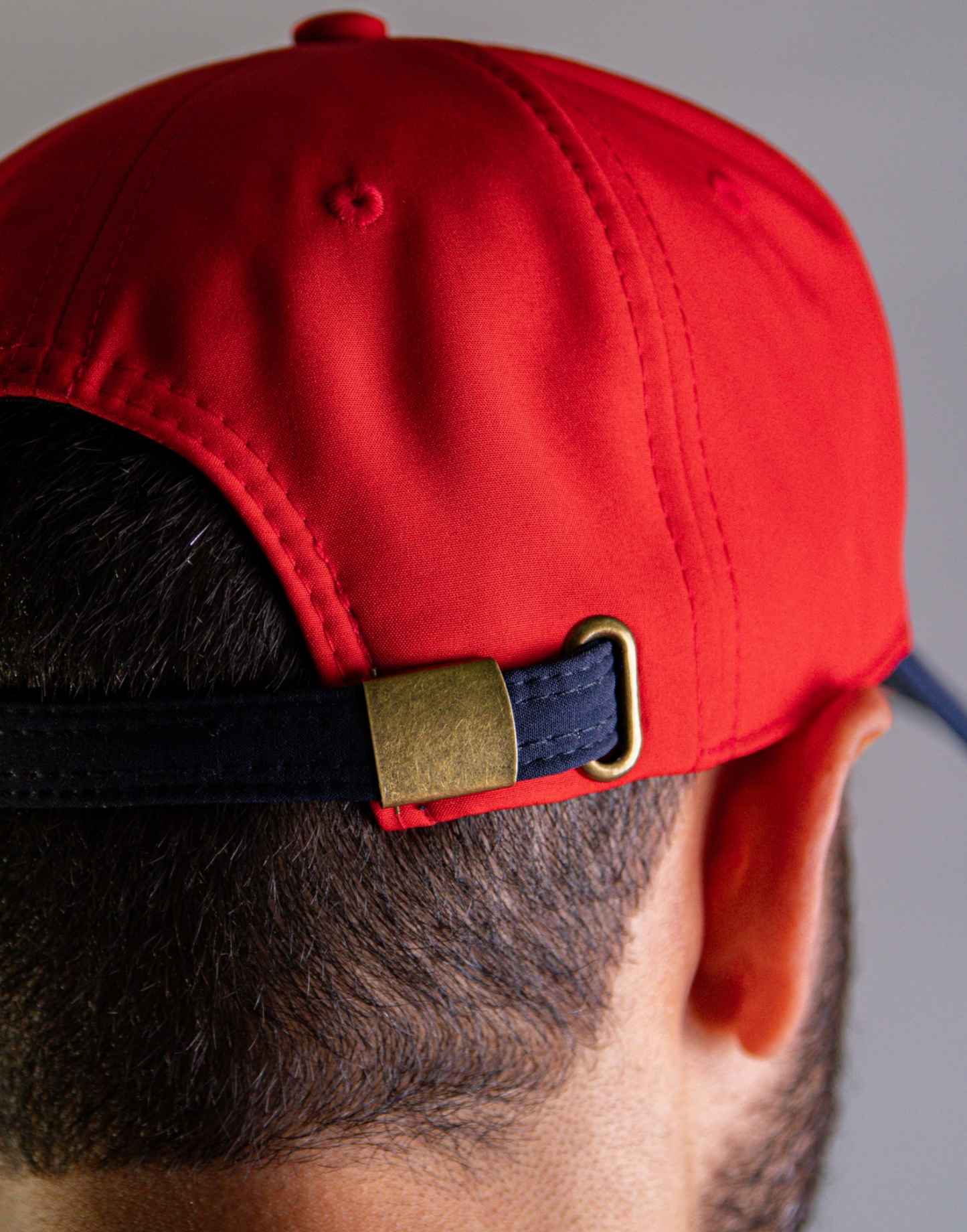 'Yacht Cap' - Rouge / Bleu Nuit