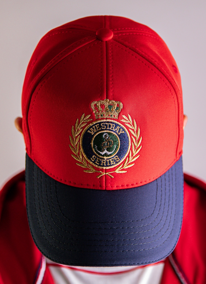 'Yacht Cap' - Rouge / Bleu Nuit