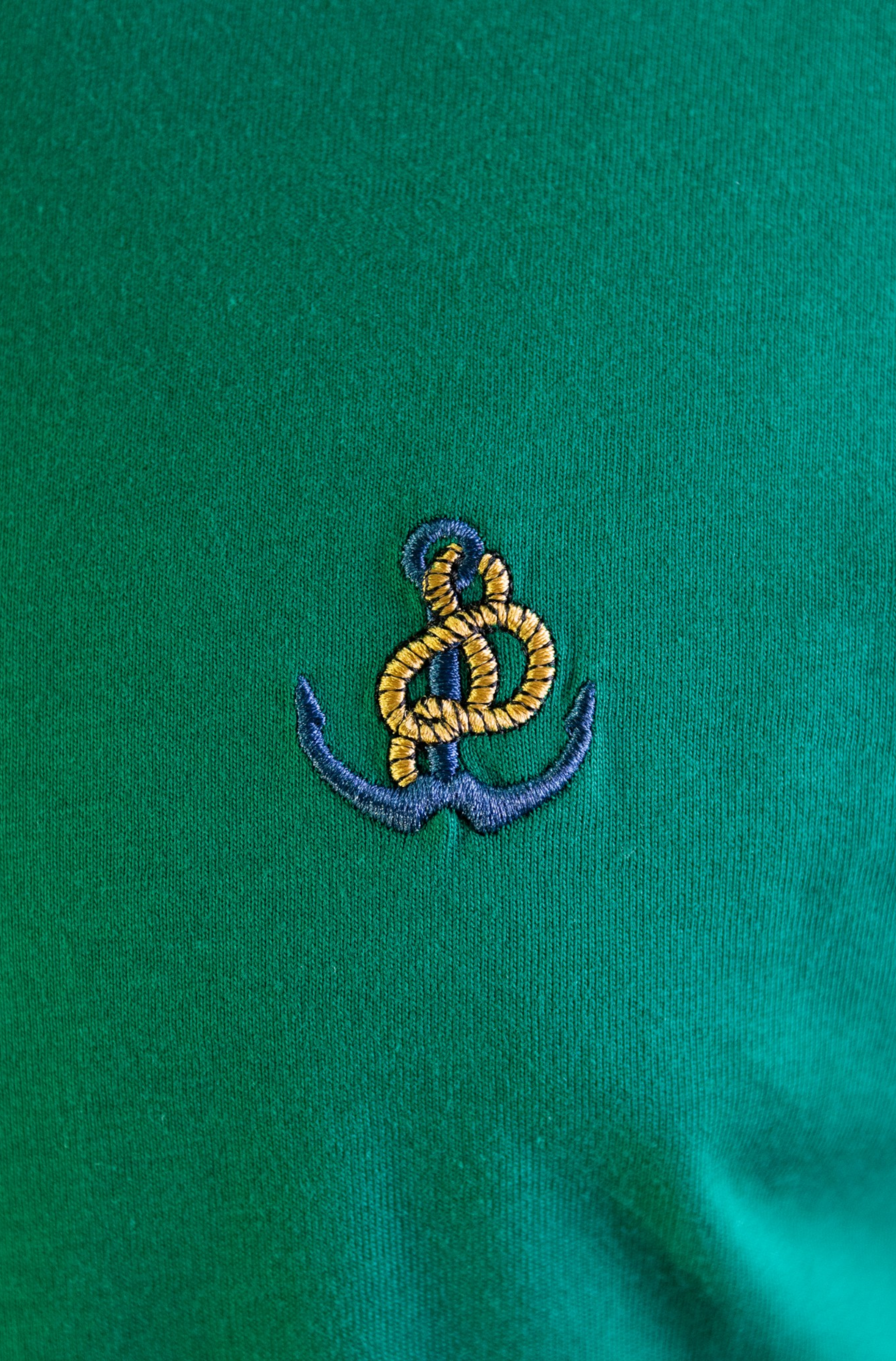 'Anchor T-Shirt' - Vert Bouteille