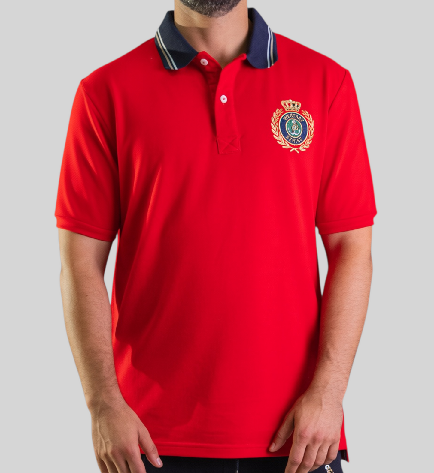 'Crest Polo Shirt'
