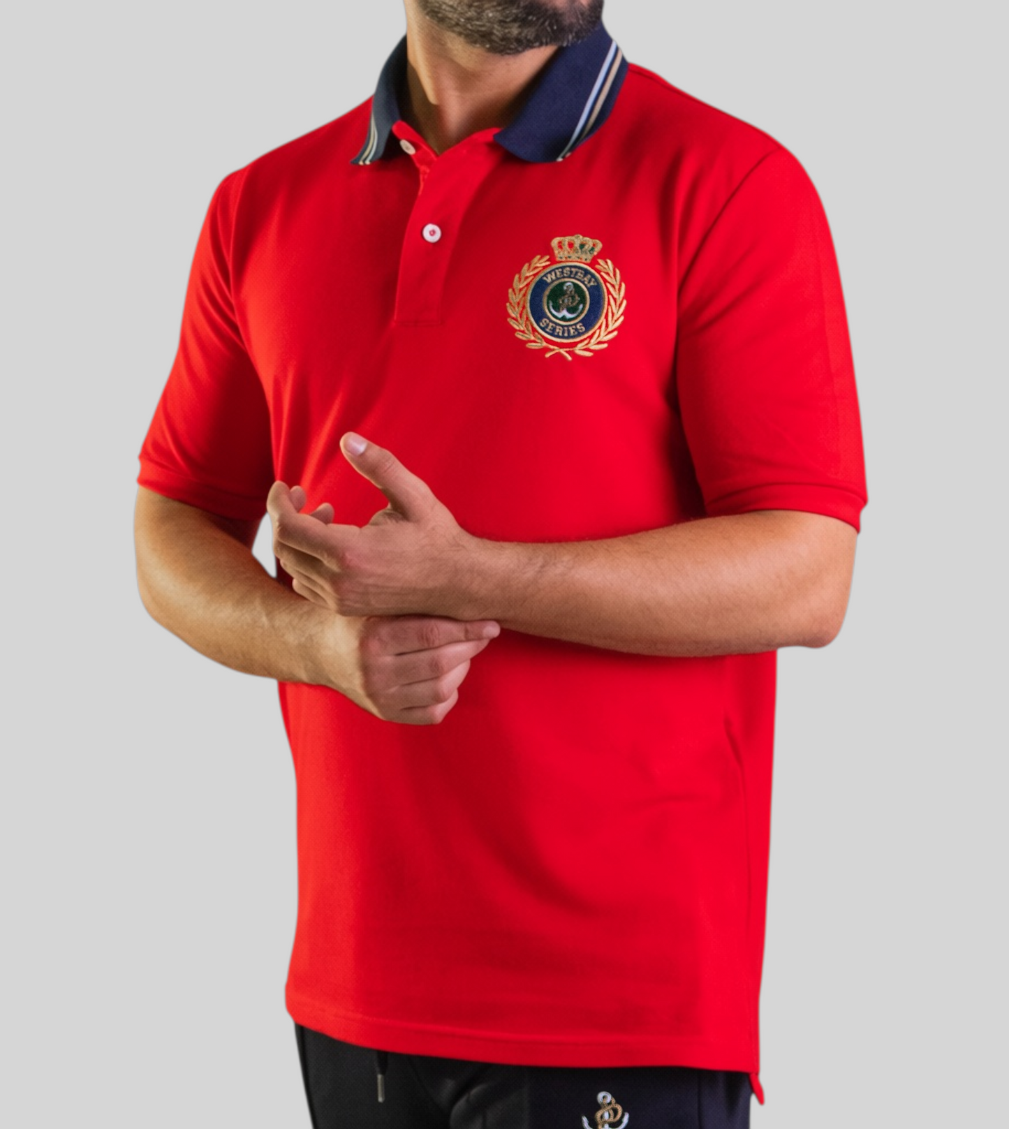 'Crest Polo Shirt'
