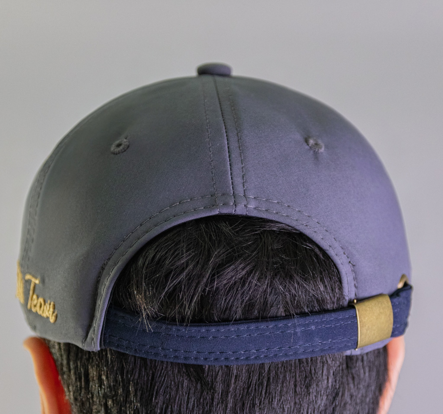 'Yacht Cap' - Gris Anthracite / Bleu Nuit
