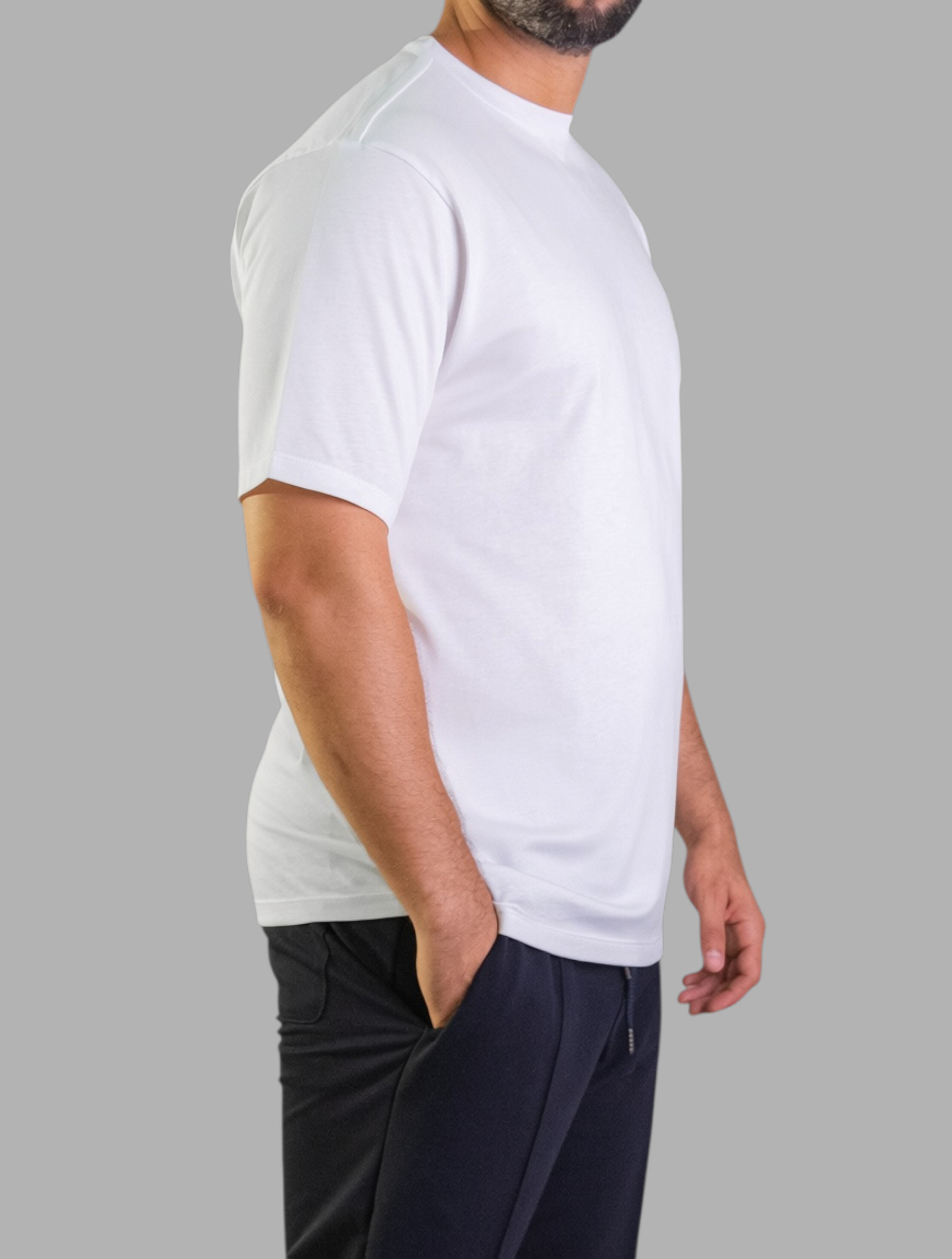 'Anchor T-Shirt' - Blanc