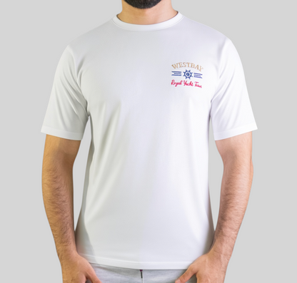 'Yacht T-Shirt' - Blanc