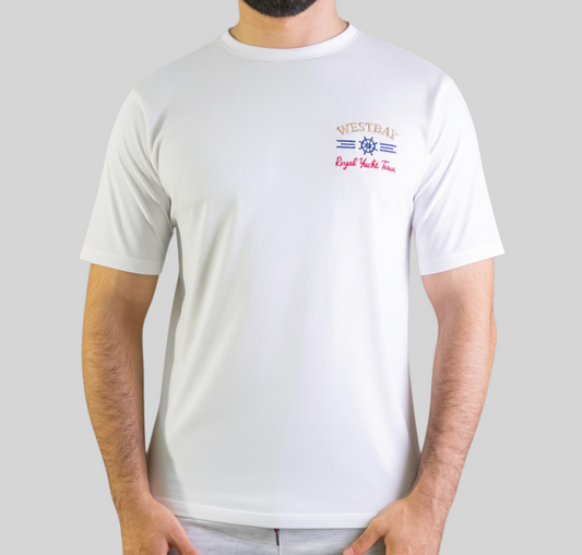 'Yacht T-Shirt' - Blanc