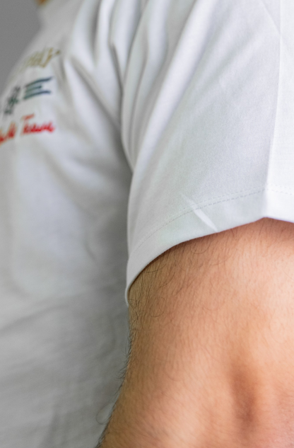 'Yacht T-Shirt' - Blanc