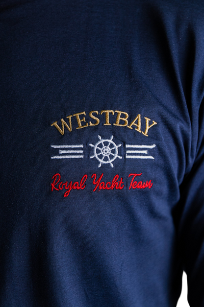 'Yacht T-Shirt' - Bleu Nuit