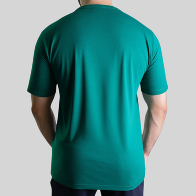 'Yacht T-Shirt' - Vert Bouteille