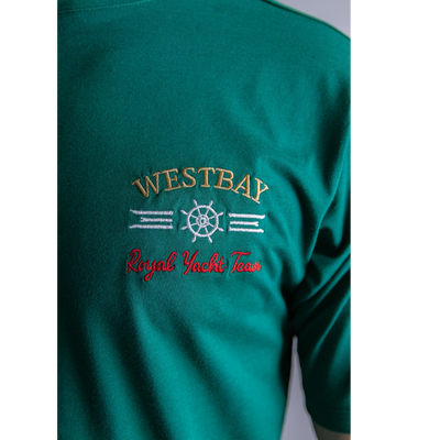 'Yacht T-Shirt' - Vert Bouteille