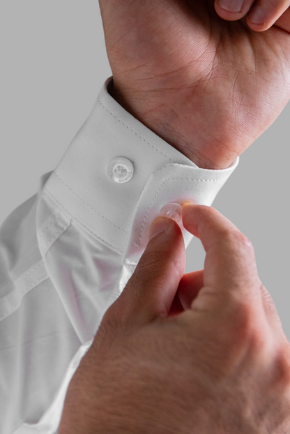 'Crest Shirt' - Blanc