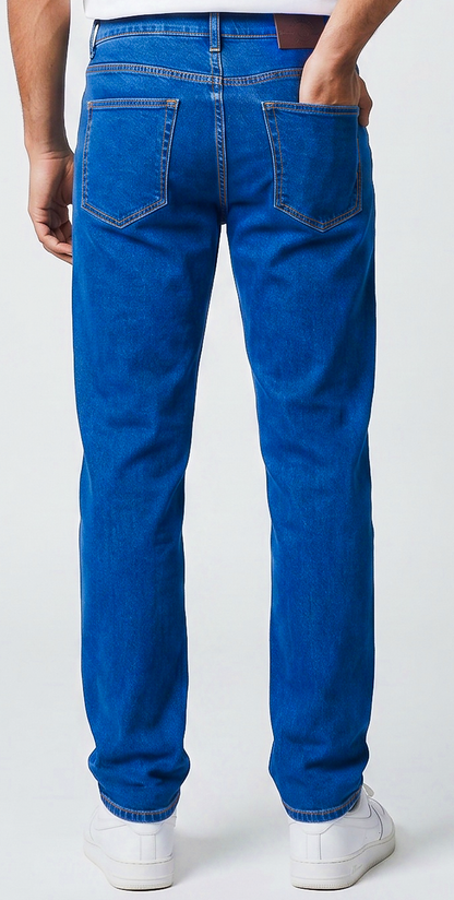 'Nautical Denim Pant' - Bleu Stone