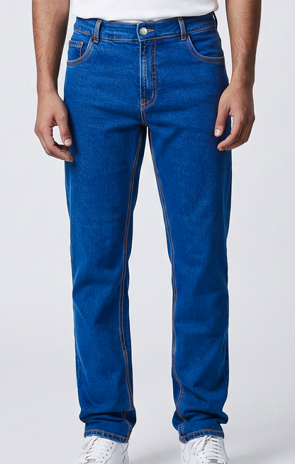 'Nautical Denim Pant' - Bleu Stone