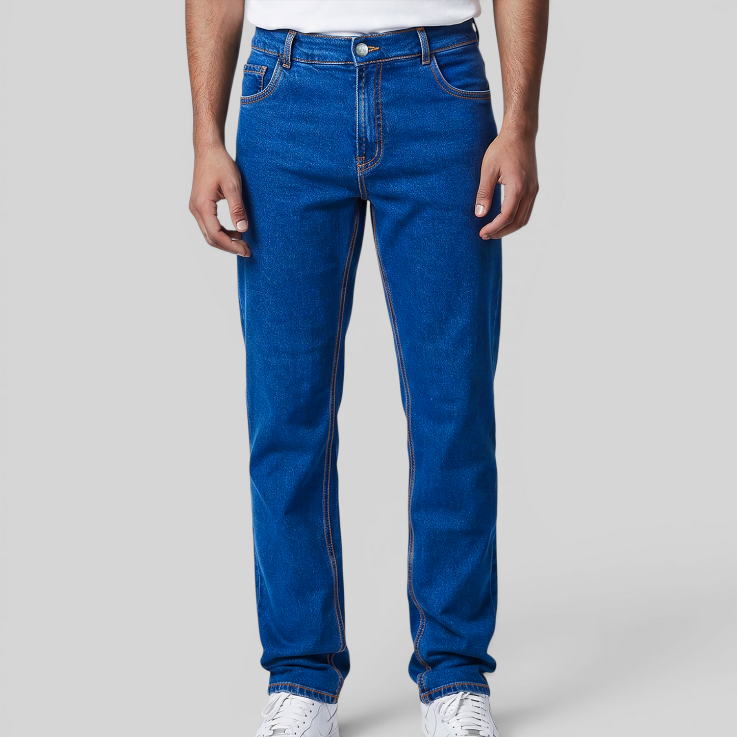 'Nautical Denim Pant' - Bleu Stone