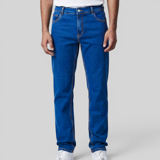 'Nautical Denim Pant' - Bleu Stone