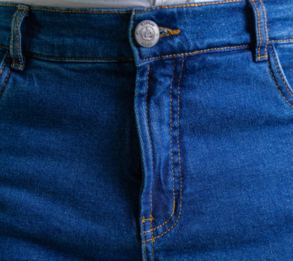 'Nautical Denim Pant' - Bleu Stone