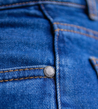 'Nautical Denim Pant' - Bleu Stone