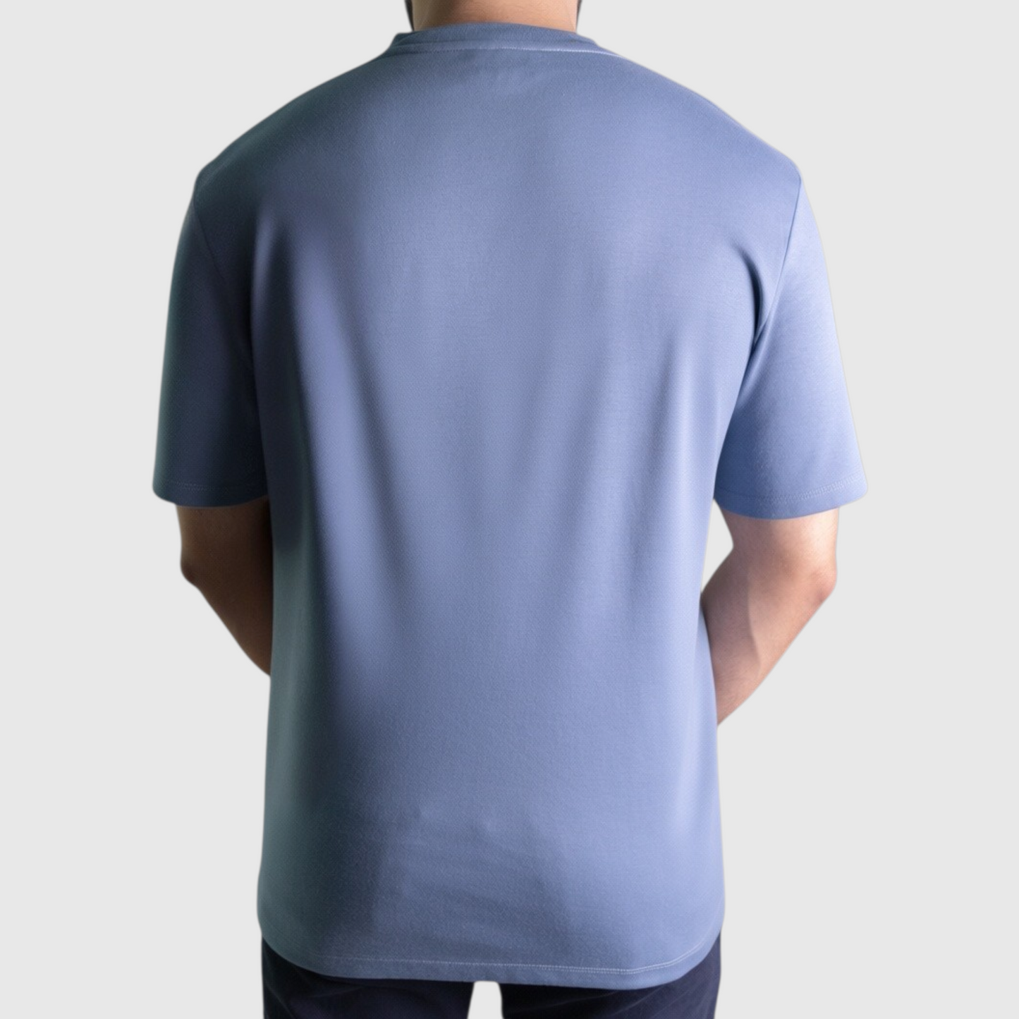 'Signature Tee' - Bleu Mirage