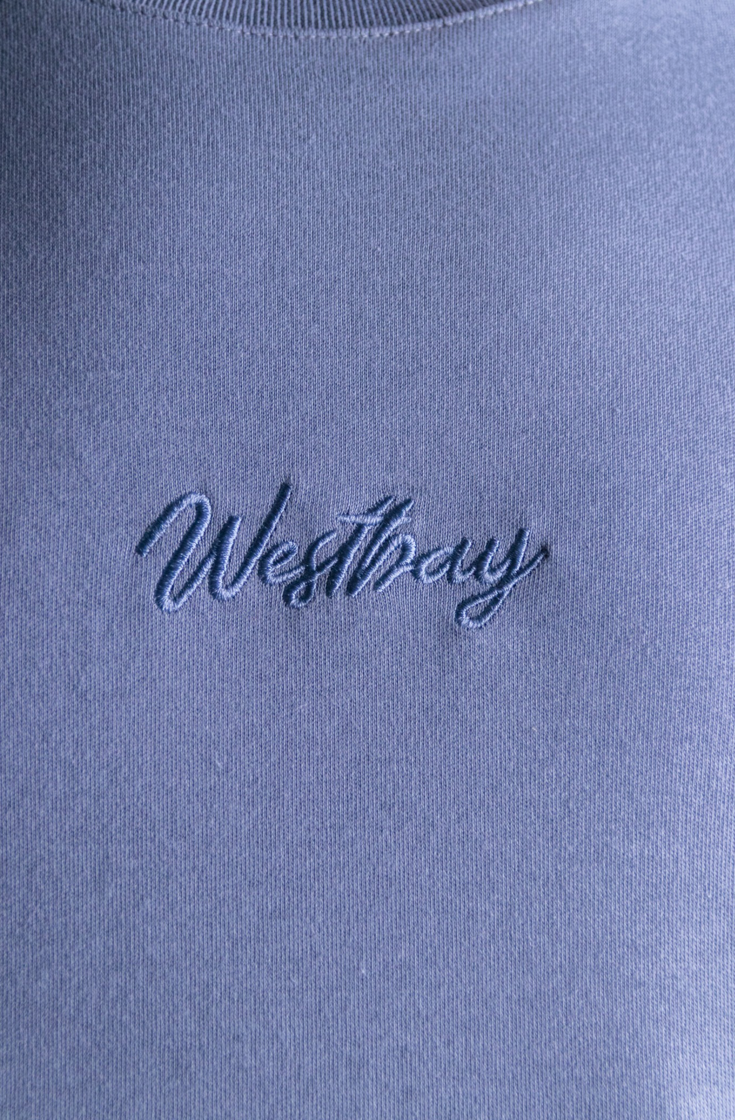 'Signature Tee' - Bleu Mirage