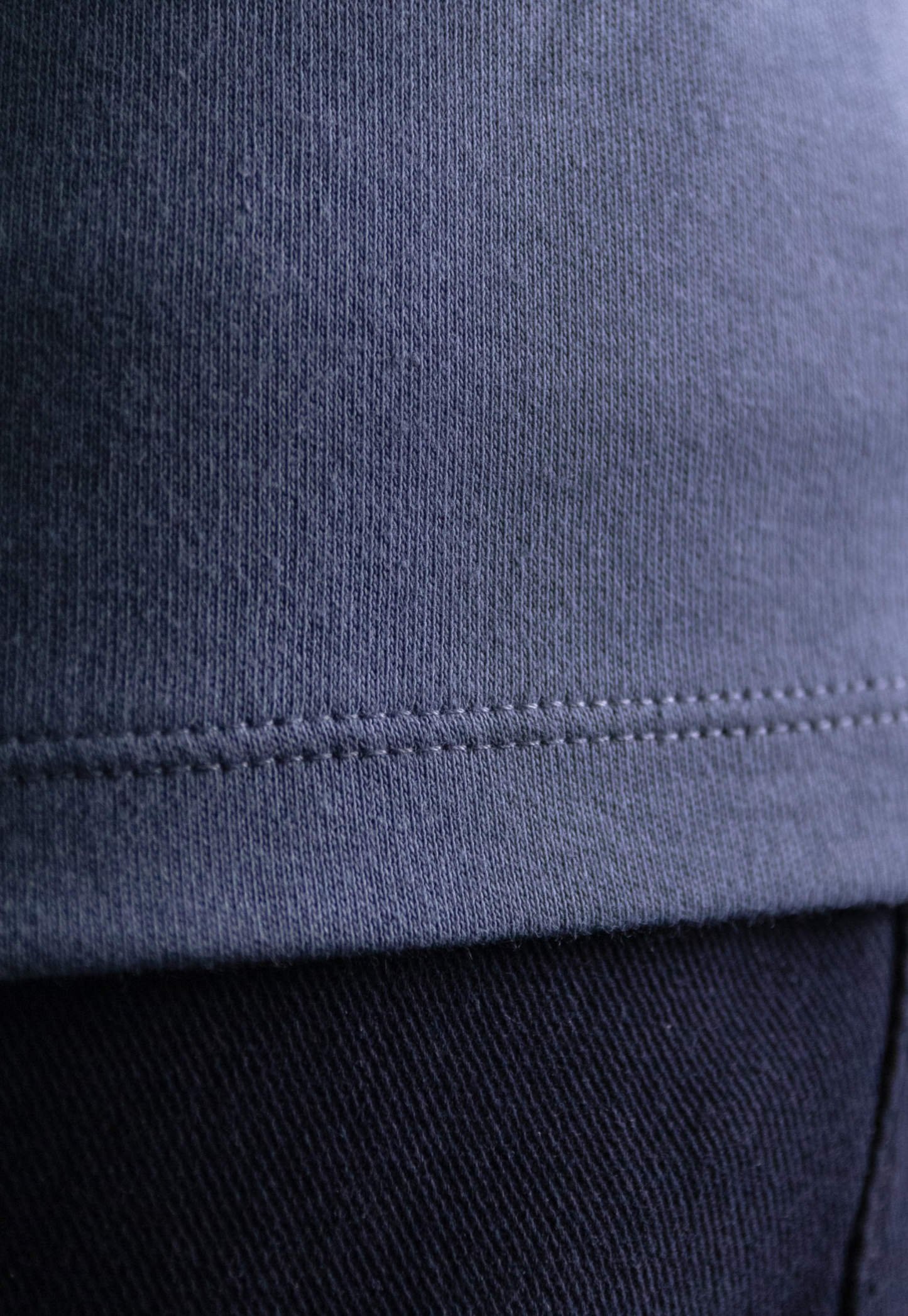 'Signature Tee' - Bleu Mirage