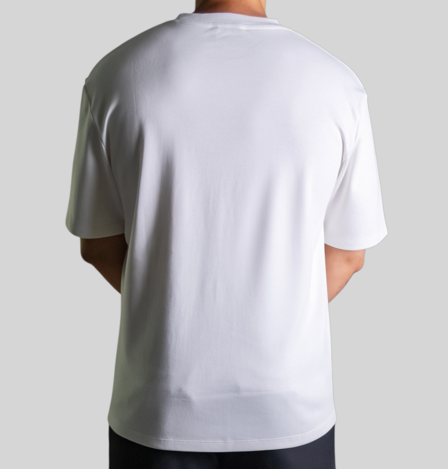 'Signature Tee' - Blanc Cassé