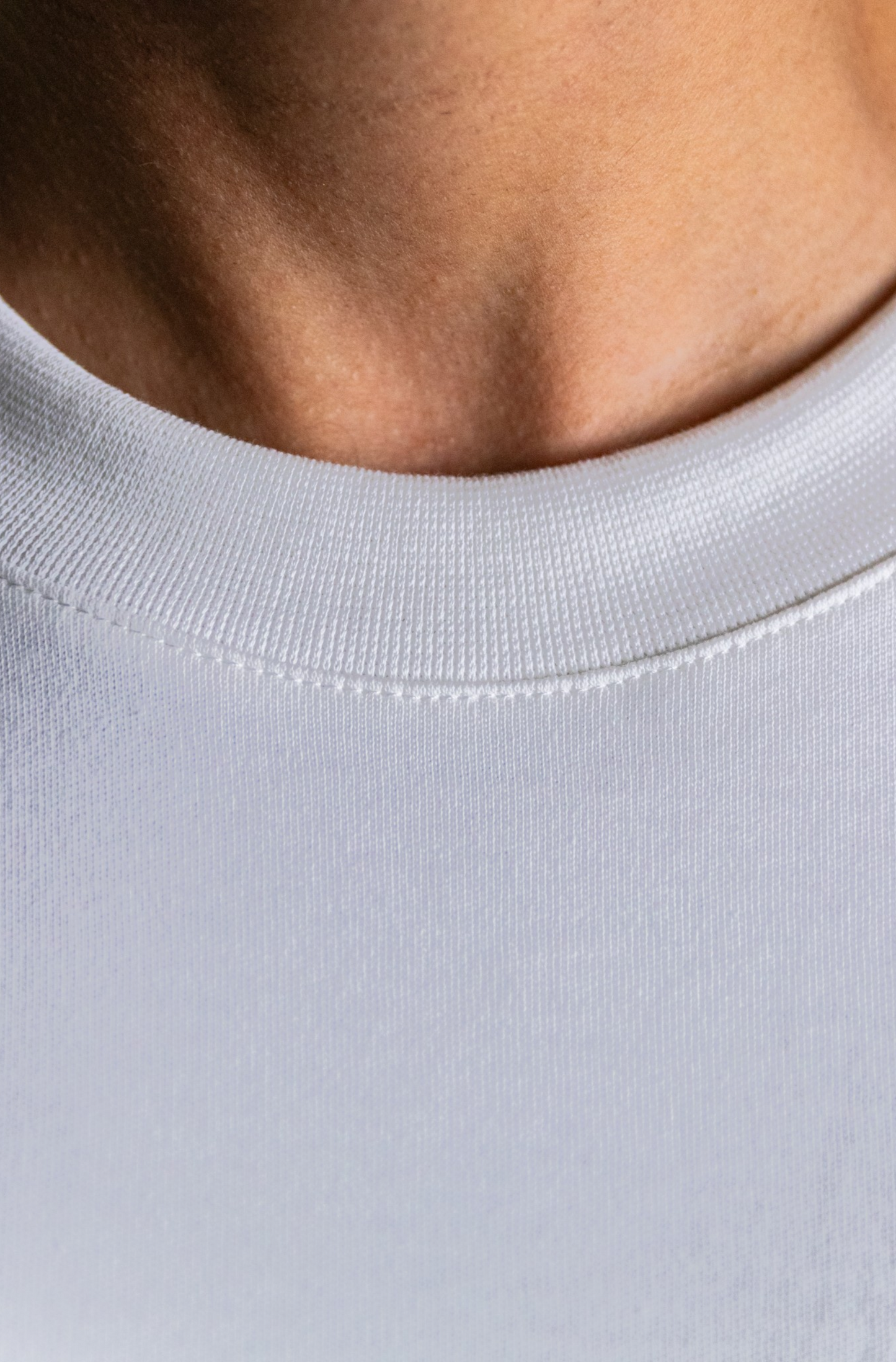 'Signature Tee' - Blanc Cassé
