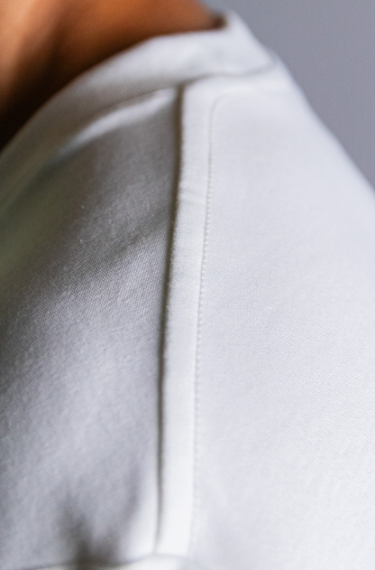 'Signature Tee' - Blanc Cassé