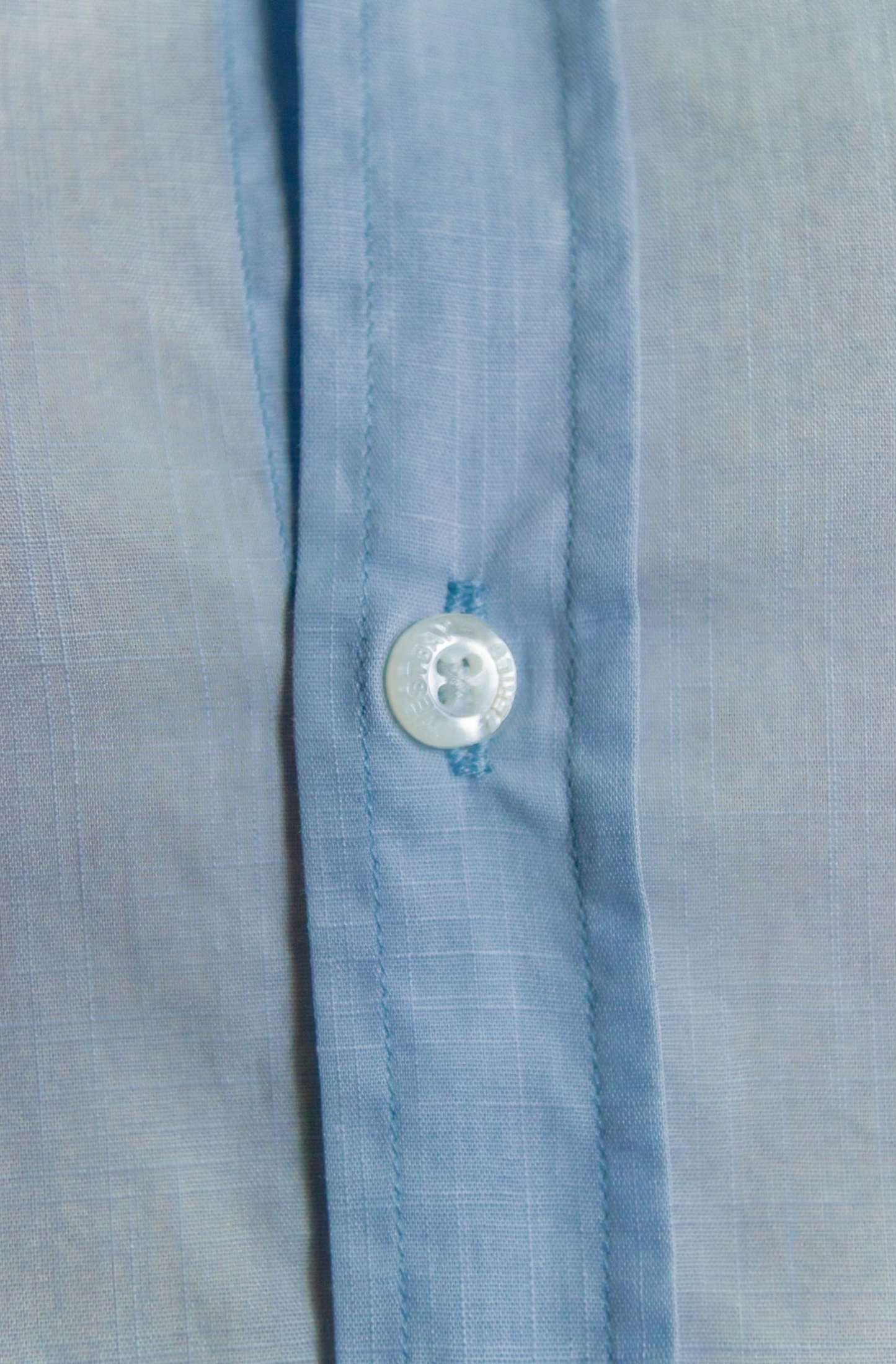 'Horizon Shirt' - Bleu Ciel / Blanc