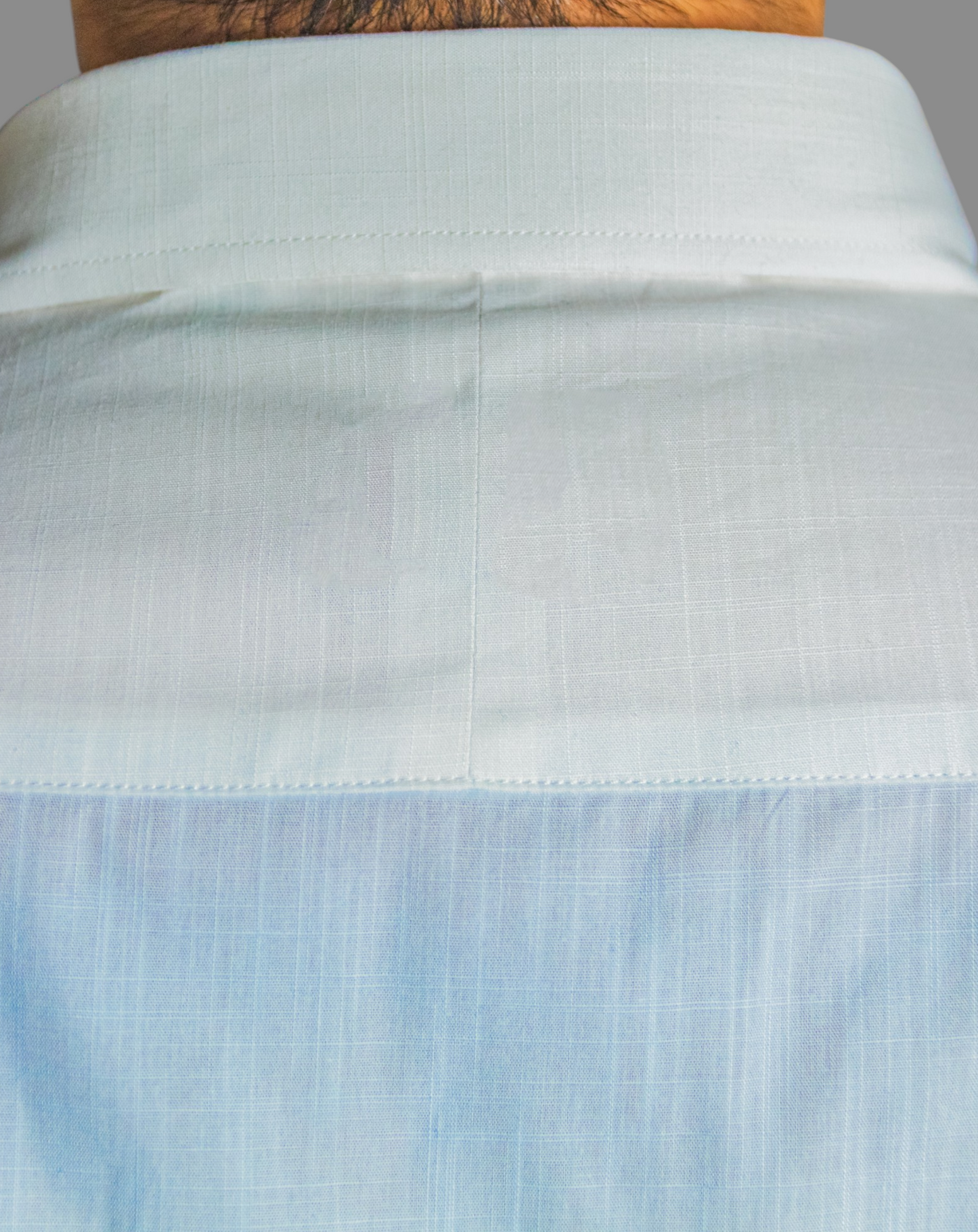 'Horizon Shirt' - Bleu Ciel / Blanc