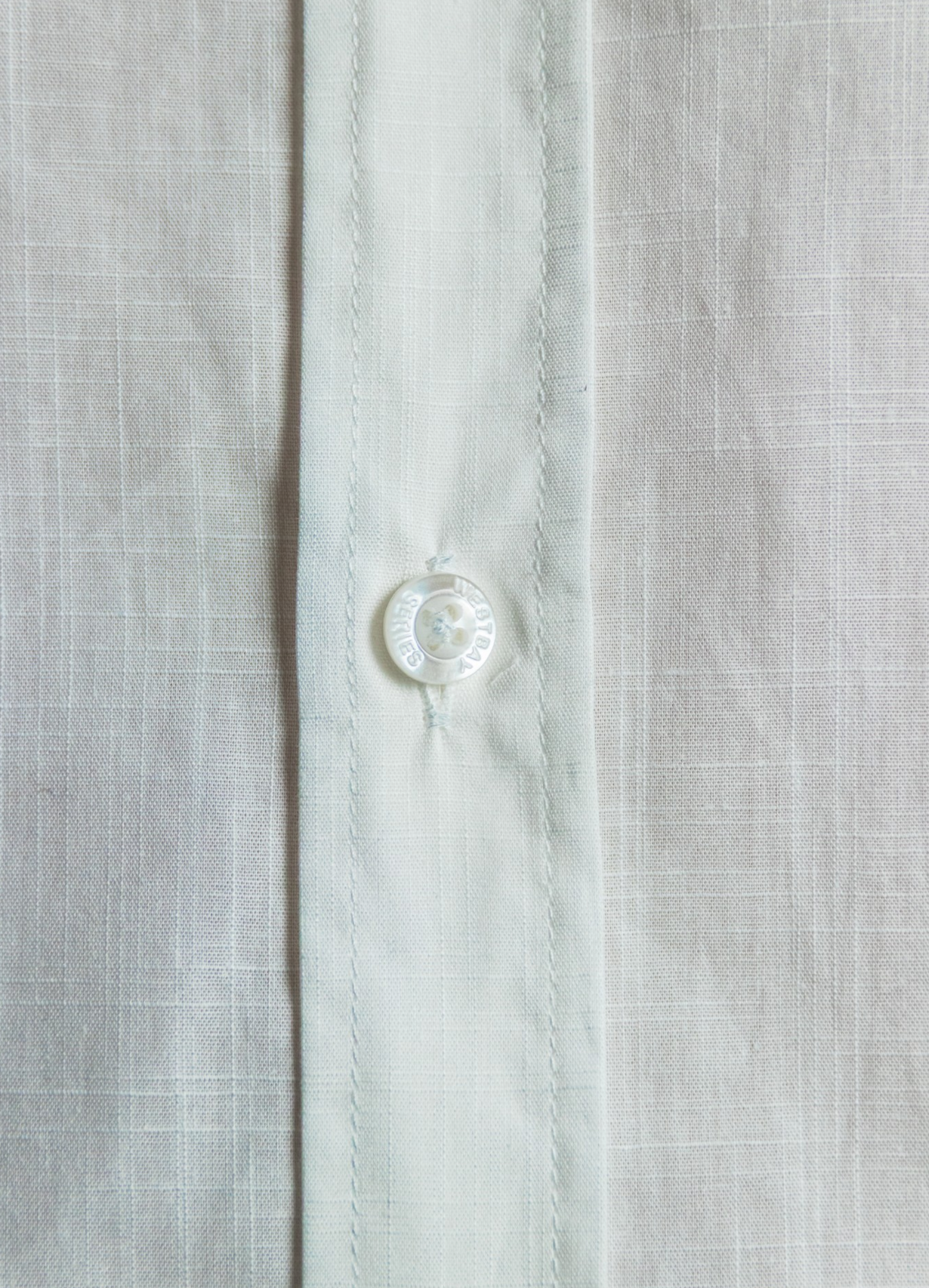 'Horizon Shirt' - Blanc / Bleu Ciel
