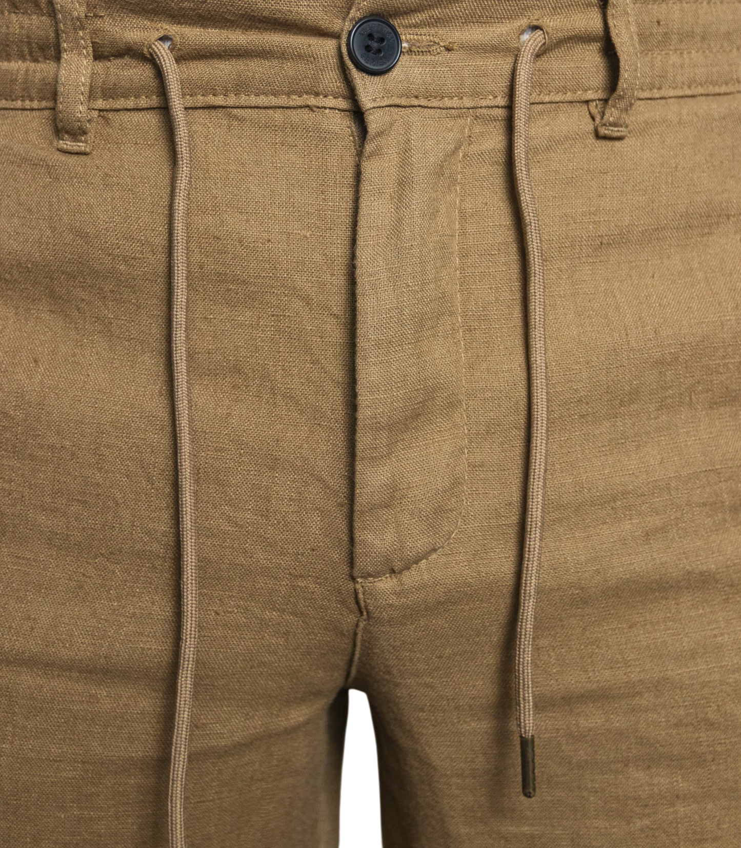'Cruise Linen Pant' - Tabac