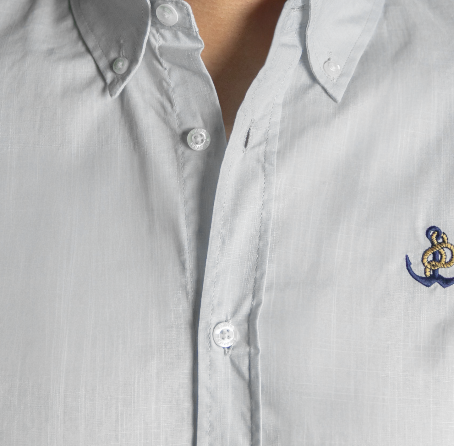 'Anchor Shirt' - Blanc