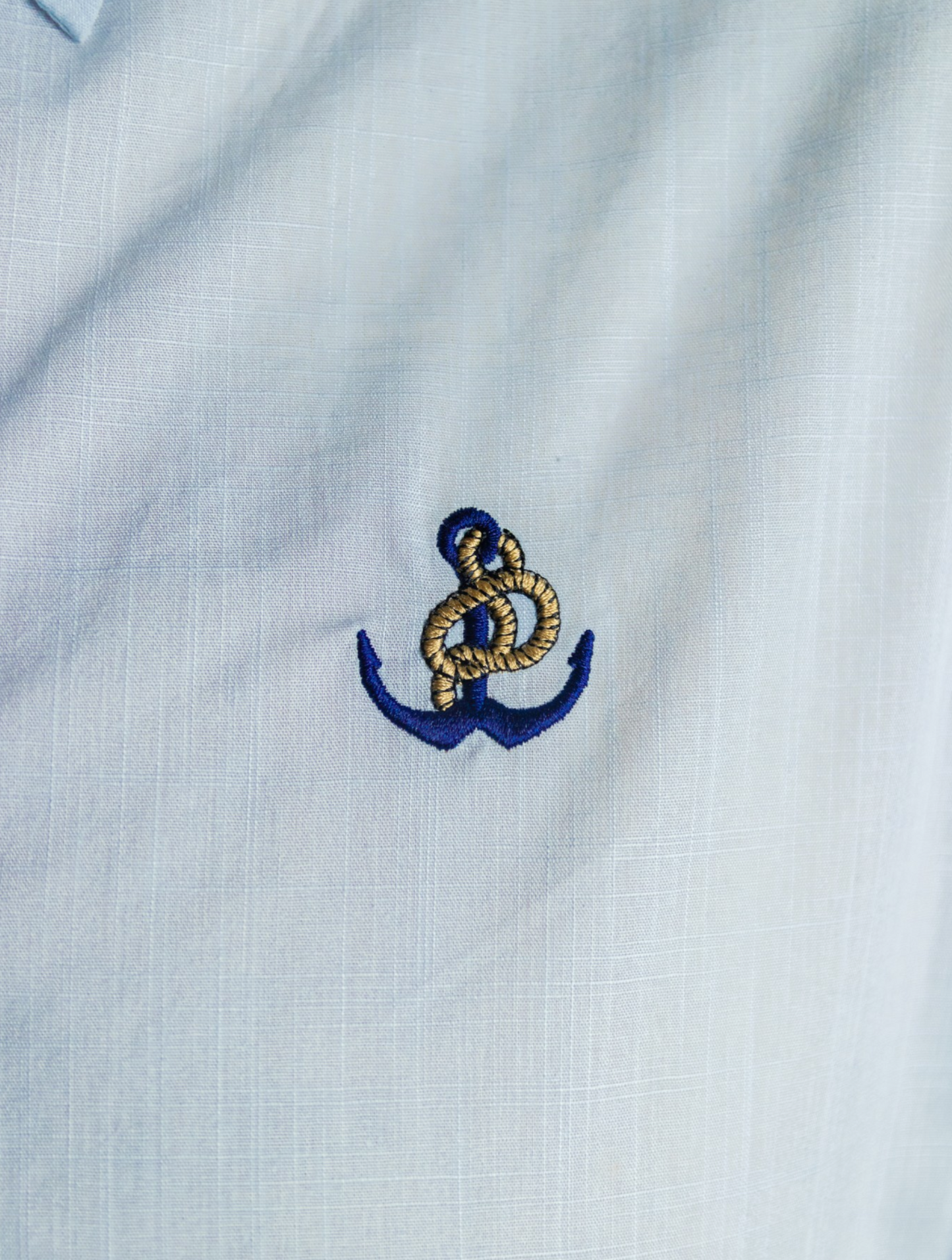'Anchor Shirt' - Bleu Ciel