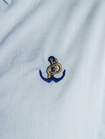 'Anchor Shirt' - Bleu Ciel