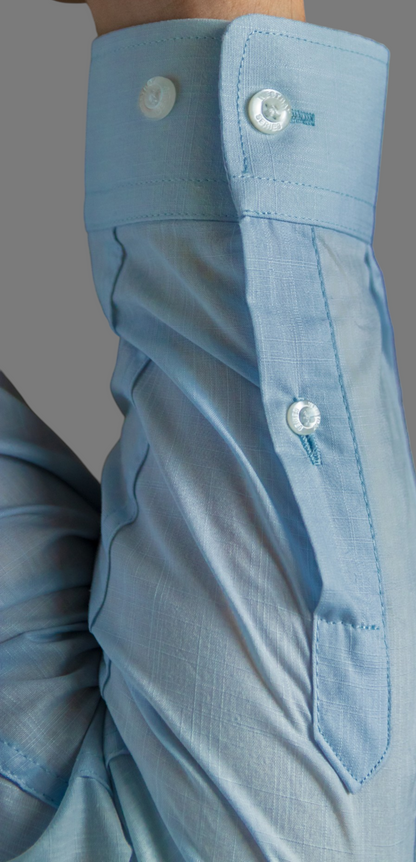 'Anchor Shirt' - Bleu Ciel