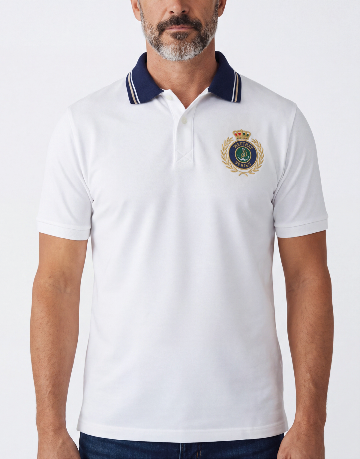'Crest Polo Shirt'