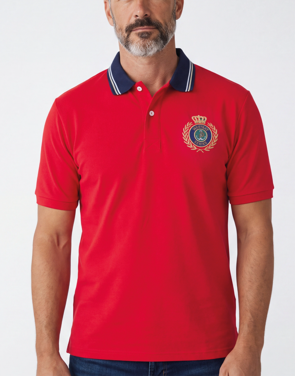 'Crest Polo Shirt'